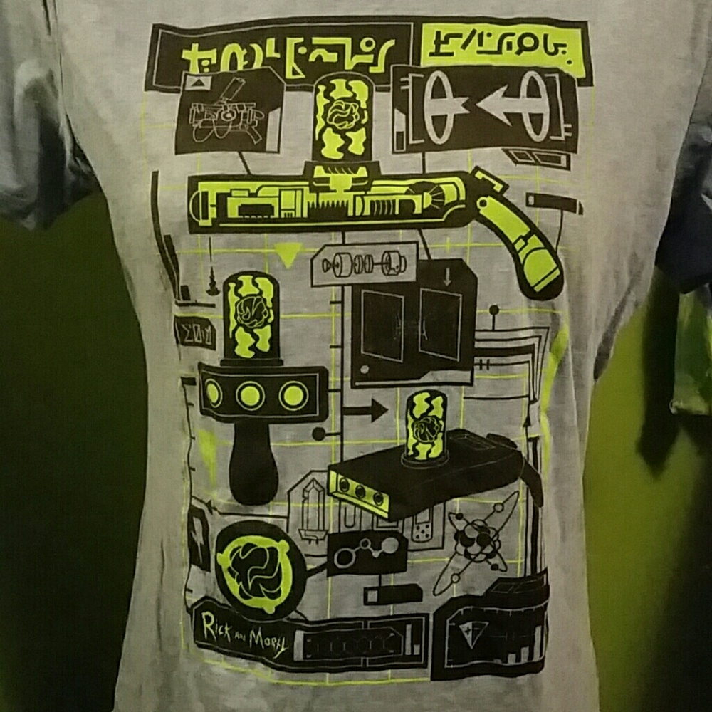 Lootcrate Rick & Morty shirt Women's 2XL